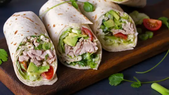 Wrap poulet avocat - La recette facile et inratable